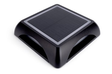Integral LED True - spot de sol en saillie solaire avec détecteur de mouvement - 14 x 3,2 x 14 cm - LED 1,2W inclus - IP65 - noir
