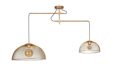 Maxlight Concept - lampe suspendue - 170 x 100 cm - or