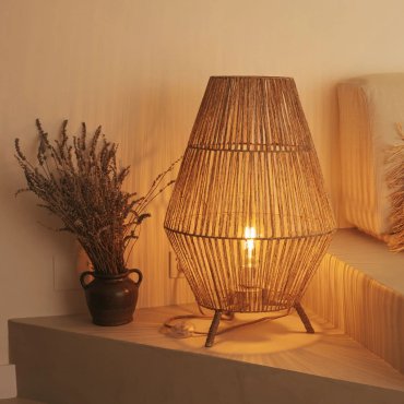 New Garden Saona - lampadaire - Ø 48 x 72 cm - rotin