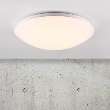 Nordlux Ask - plafonnier - Ø 36 cm - 18W LED inclus - IP44 - blanc