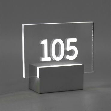 VK Lighting Domatio - applique murale - 15 x 7 x 13 cm - 2W LED inclus - nickel mat