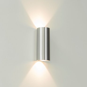 Artdelight Brody2 - applique murale - 7,2 x 7,2 x 18 cm - 2 x 4W LED dimmable inclus - IP54 - aluminium