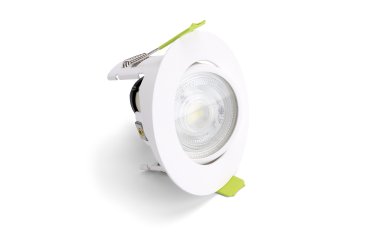 Integral LED Evofire 85 - spot encastrable - Ø 85 mm, Ø 70 mm encastrement - blanc