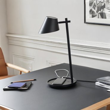 Design for the People Stay - lampes de table - Ø 20 x 47 cm - 14,5W LED dimmable inclus - noir