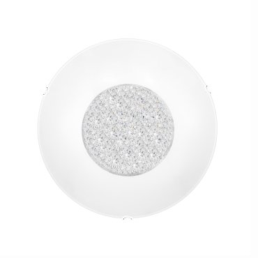 Nova Luce Era - plafonnier - Ø 40 x 9 cm - blanc