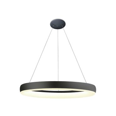 ONE Light LED Suspension Rings - lampe suspendue - Ø 60 x 200 cm - 40W LED inclus - noir