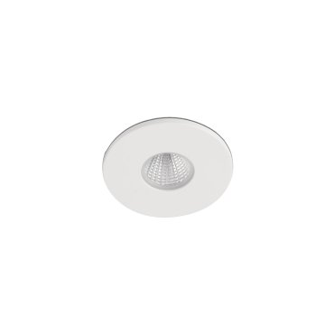 Faro Tast R - spot encastré - Ø 55 mm, Ø 45 mm encastré - 5W LED inclus - blanc mat