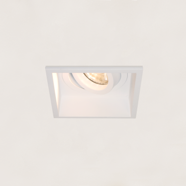 Artdelight Rex - spot encastré - 92 x 92 mm, 83 x 83 mm format encastré - blanc