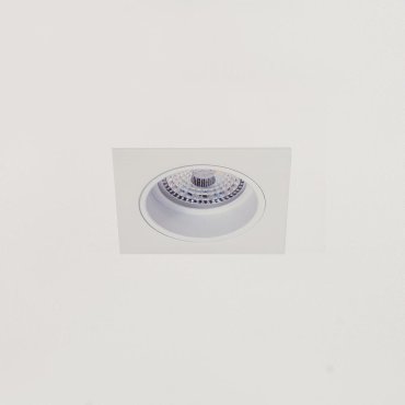 Artdelight Venice 2708 GU10 - spot encastré - 80 x 80 mm, Ø 74 mm taille d'encastrement - blanc