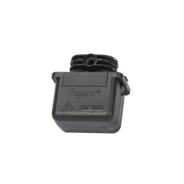 VK Lighting boîte de jonction étanche tripolaire 1 in / 1 out - noir
