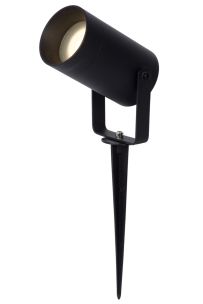 Lucide Taylor - spot au sol sur pointe - Ø 10 x 26 cm - IP65 - noir