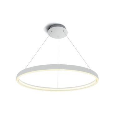 ONE Light LED Suspension Rings - lampe suspendue - Ø 70 x 154 cm - 19W LED inclus - blanc