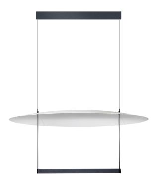 ETH Diana - suspension - Ø 80 x 200 cm - 39W LED dimmable inclus - blanc