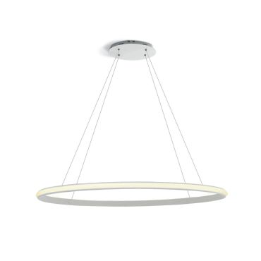 ONE Light LED Suspension Rings - lampe suspendue - Ø 100 x 150 cm - 25W LED inclus - blanc