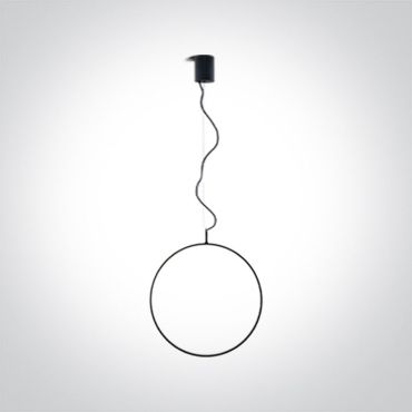 ONE Light Décorative - lampe suspendue - Ø 40 x 150 cm - 20W dimmable LED inclus - noir