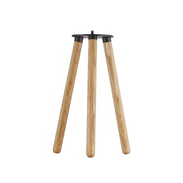Nordlux Kettle Tripod 31 - support pour abat-jour Kettle 22 et 36 - 18,3 x 16,2 x 34,4 cm - brun clair