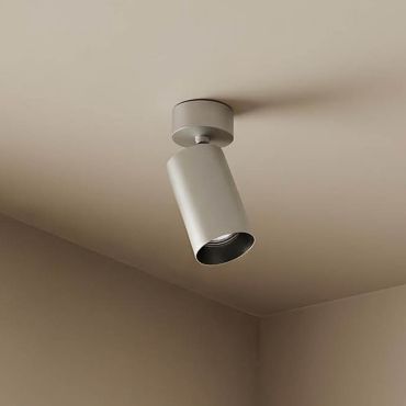 Faro Stan - spot en saillie 1L - Ø 6 x 13,1 cm - aluminum