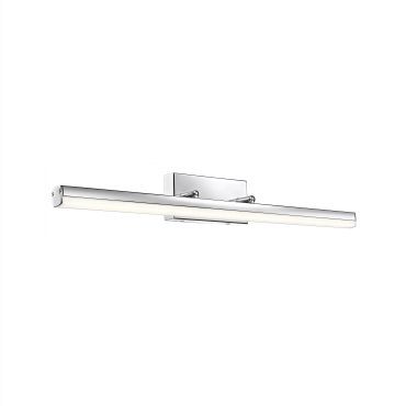 Nova Luce Vanese - miroir lumineux - 63 x 7,5 x 7,5 cm - 18W LED inclus - IP44 - chrome