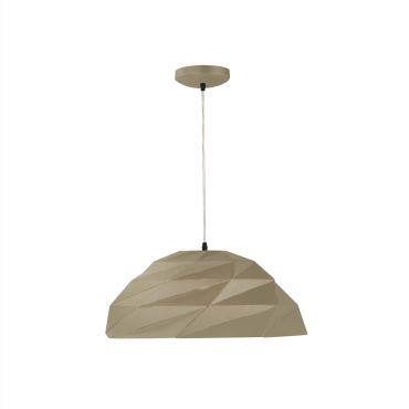 Searchlight Origami - lampe suspendue - Ø 47 x 150 cm - or métallique