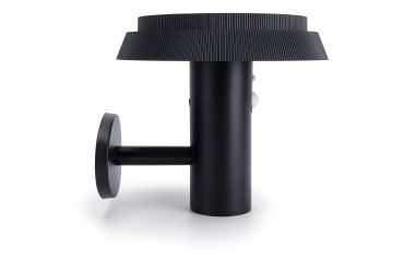 Integral LED True - applique murale extérieure solaire avec détecteur de mouvement - 20 x 18,2 x 22 cm - LED 6W inclus - couleur de lumière réglable - IP65 - noir