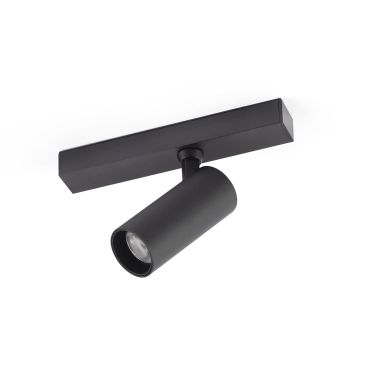 Faro Neso Slim Hole - spot pour rail magnétique - 3,5 x 8 x 6,8 cm - 5W LED incl. - noir