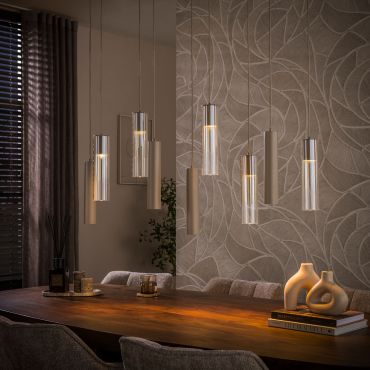 Vico Serene - lampe suspendue - 109 x 18 x 150 cm - beige