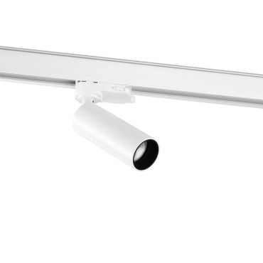 Faro Stan - projecteur sur rail - Ø 4,2 x 15,7 cm - blanc mat