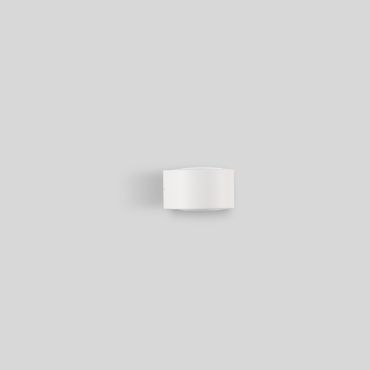 Nova Luce Opera - applique murale extérieure - 11 x 6,8 x 10 cm -  11W LED inclus - IP54 - blanc sablé