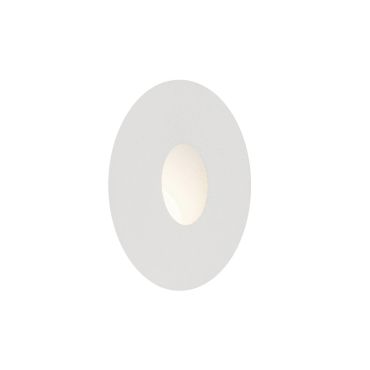 Nova Luce Passaggio - applique à encastrer - Ø 37 mm, Ø 32 mm à encastrer - 1W LED inclus - IP54 - blanc