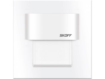 Skoff Tango Mini LED - applique encastrée - 60 x 60 mm - 0,4W LED inclus - 10Vdc - blanc - 4000K