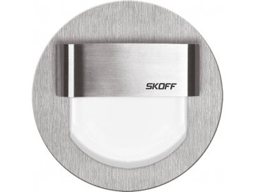 Skoff Tango LED - applique encastrée - Ø 73 mm - 0,8W LED inclus - 10Vdc - IP66 - acier inoxydable - 6500K