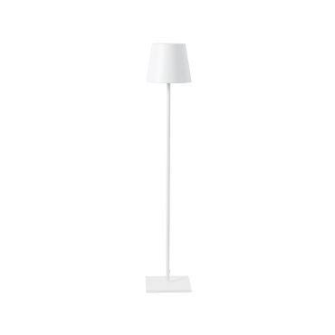 Faro TOC - lampadaire - Ø 28 x 150 cm - 5W LED inclus - IP54 - blanc mat