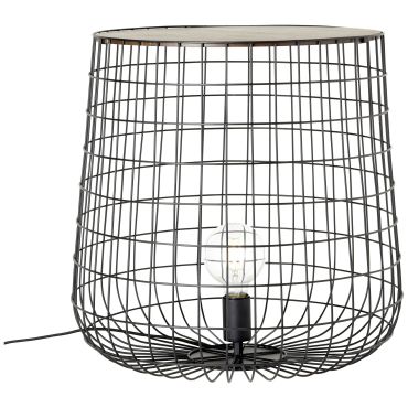 MODÈLE D’EXPOSITION - Brilliant Priam - lampadaire / table - Ø 50 x 48 cm - bois