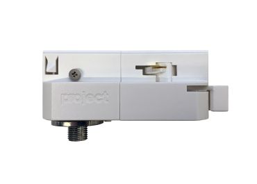 Projectlight - adaptateur pour suspension de maximum 2kg - système de rail monophasé - blanc