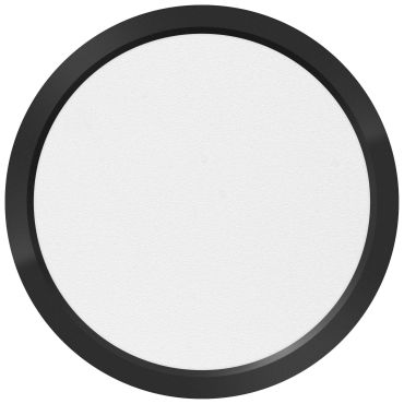 ETH Ruby - plafonnier - Ø 23 x 2,4 cm - 3 niveaux dimmables - LED 30W inclus - IP44 - noir
