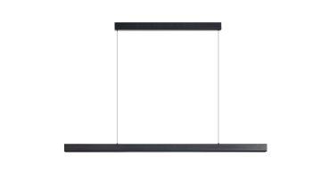 ETH Lyne - suspension - 120 x 4,5 x 200 cm - LED dimmable 32W inclus - noir