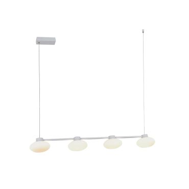 VK Lighting Diva - lampe suspendue - 95 x 133,5 cm - 27W LED inclus - blanc