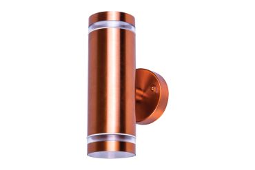 Integral LED Beijing – applique murale extérieure – 7,3 x 10,9 x 17,2 cm – IP65 – cuivre