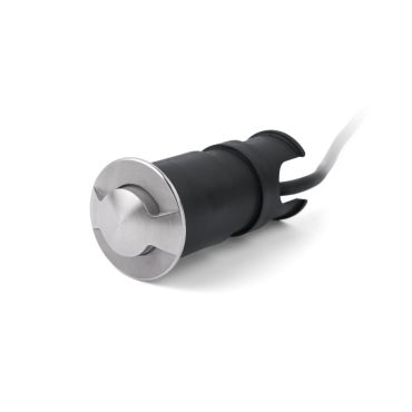 Faro Kane II - applique encastrée - Ø 4,5 x 9 cm - 3W LED inclus - IP67 - inox satiné