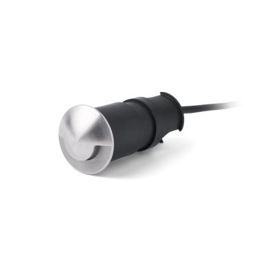 Faro Kane - applique encastrée - Ø 4,5 x 9 cm - 3W LED inclus - IP67 - inox satiné