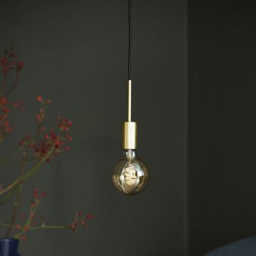 Nordlux Paco - lampe suspendue - Ø 4,2 x 217,3 cm - laiton
