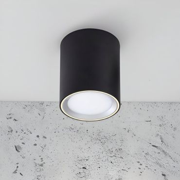 Nordlux Landon 14 - spot en saillie - 12,5 x 14 cm - fonction Moodmaker à 3 niveaux - IP44 - 6,5W LED inclus - noir