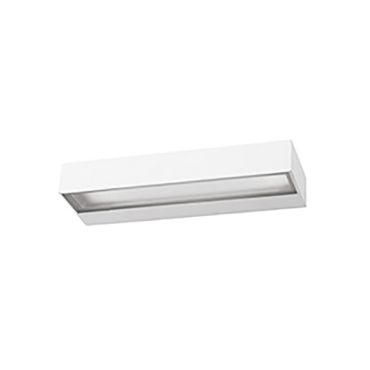 Nova Luce Fungo - applique murale extérieure - 22 x 7,6 x 3,2 cm - 12W LED inclus - IP65 - blanc