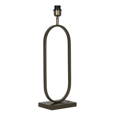 Searchlight - pied de lampe de table - 20 x 13 x 55 cm - bronze