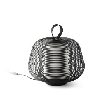 Faro Nara - lampe portable - Ø 46 x 35 cm - IP65 - noir mat