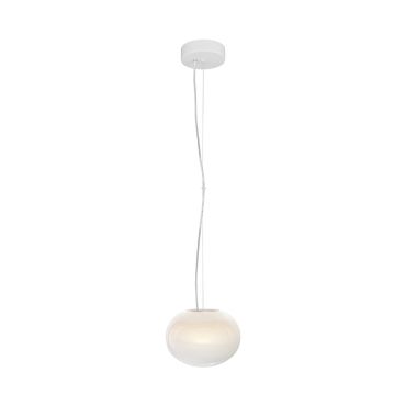 VK Lighting Iori - lampe suspendue - Ø 20 x 125 cm - 5W LED inclus - blanc