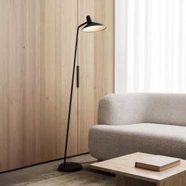 Design for the People Darci - lampadaire - 23 x 54,8 x 143 cm - noir