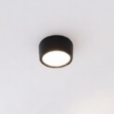 Nordlux Fallon - spot en saillie 1L - Ø 10 cm - fonction Moodmaker à 4 niveaux - LED 5,5W dimmable inclus - noir