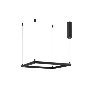 Nova Luce Eterna - lampe suspendue - 50 x 50 x 120 cm - 30W dimmable LED inclus - sand black