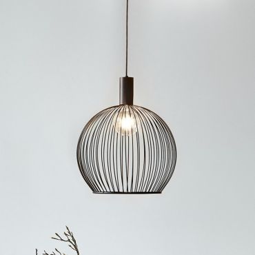 Design for the People Aver 50 - lampe suspendue - Ø 50 x 361,85 cm - noir